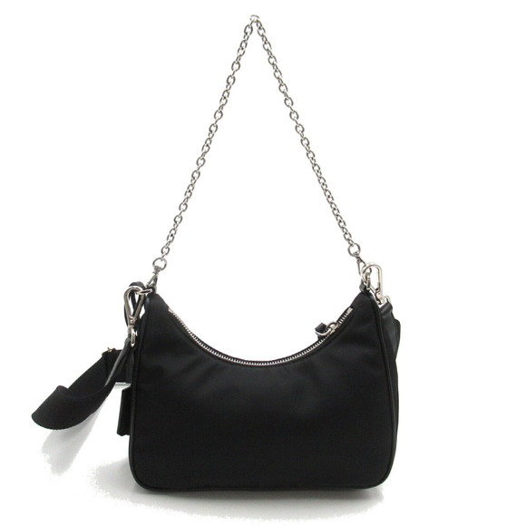 Prada 2WAY Shoulder Nylon Black Bag - Picture 1 of 10